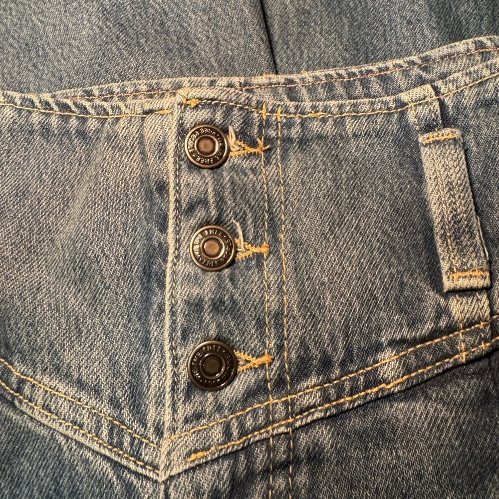 We The Free Blue Flare & Wide Leg Jeans